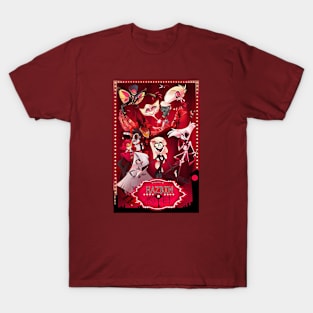 Hazbin Hotel Poster Promotion Art T-Shirt